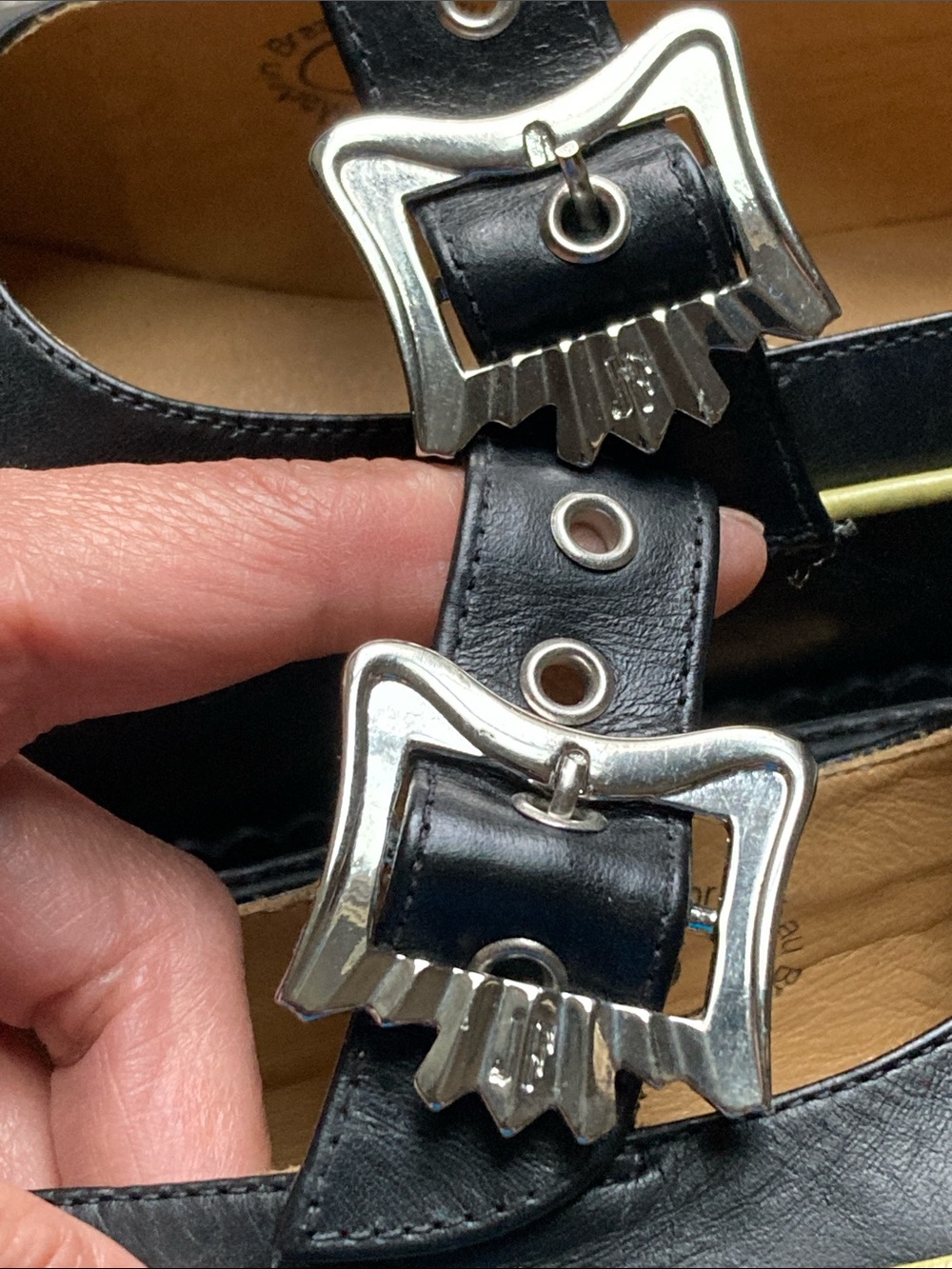 John Fluevog Freshvogs FV3 mary janes with star cutouts - Picture 9 of 17